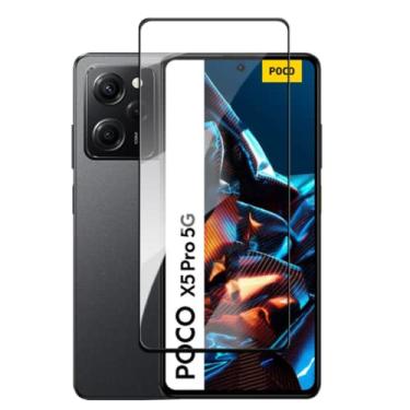 Imagem de Película 9D Cerâmica Premium Compatível Com Poco X5 Pro Tela de 6.67 Polegadas - (Hard Glass Store)