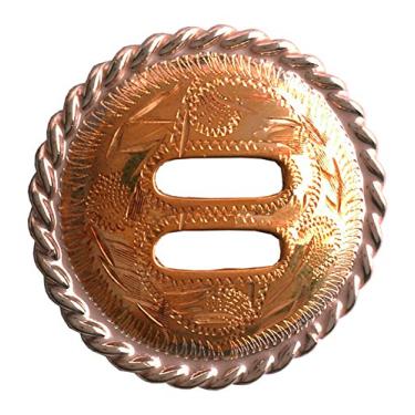 Imagem de Colorado Saddlery Roseta ranhurada de latão 24-1418 1 10 cm