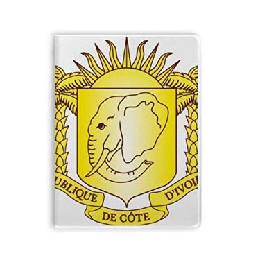 Imagem de Diário de capa macia com emblema nacional Coate d'Ivoire