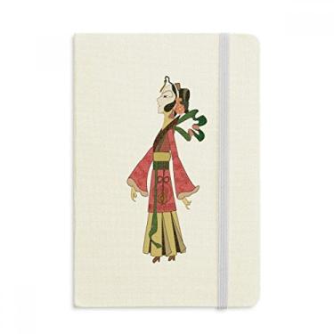 Imagem de Caderno de imagem feminino Chinese Shadow Play oficial de tecido capa dura clássico diário