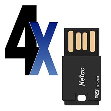 Imagem de Adaptador Cartão Memória Micro SD USB 2.0 Netac 4un