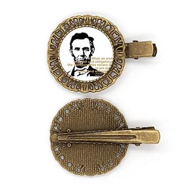 Imagem de Presilha de cabelo Presilha de cabelo President Iquality dos Estados Unidos