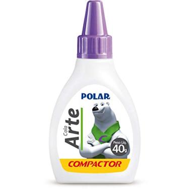 Imagem de Cola para Artesanato Polar Arte, Compactor 930, Multicor, Pacote de 12