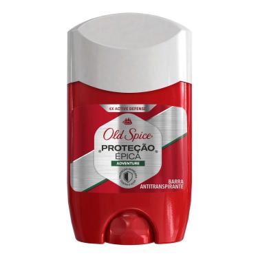 Imagem de Desodorante Old Spice Proteção Épica Adventure Antitranspirante Barra 50g 50g