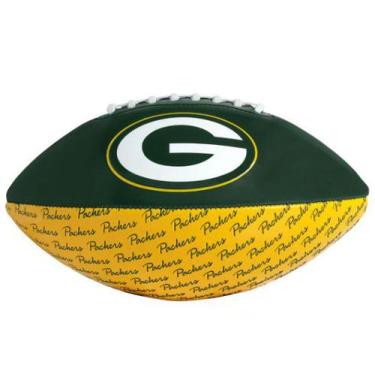 Imagem de Bola De Futebol Americano Wilson Nfl Green Bay Packers Mini