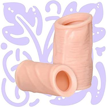 Imagem de Capa Peniana Extensora de 5 CM Pênis Maior capa peniana extensora UU33734