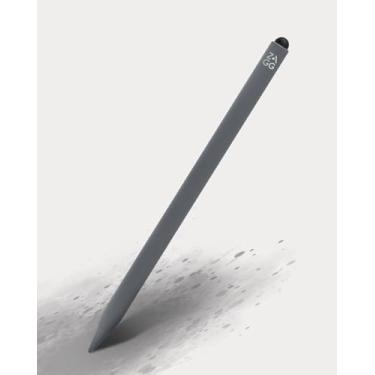 Imagem de ZAGG Pro Stylus 2 - Ponta dupla ativa com traseira capacitiva, carregamento sem fio, rejeição de palma, reconhecimento de inclinação - compatível com iPad Pro 11/12.9 (3,4 e 5 gerações)/Air 10.9/iPad 10.2/9.7/Mini 5 e 6 - cinza