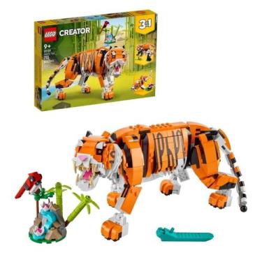 Imagem de Lego Creator Tigre Majestoso 3 Em 1  9+  755 Peças 31129