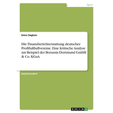 Imagem de Die Finanzberichterstattung deutscher Profifußballvereine. Eine kritische Analyse am Beispiel der Borussia Dortmund GmbH & Co. KGaA