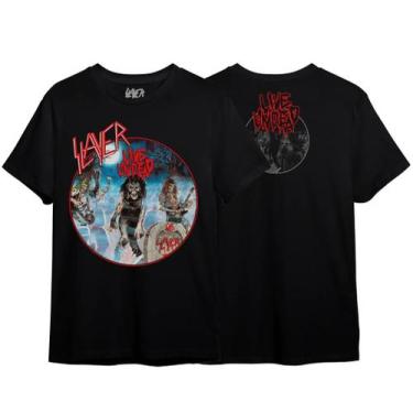 Imagem de Camiseta Slayer Live Undead - Top - Consulado Do Rock