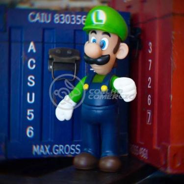 Imagem de Boneco Luigi Grande Super Size 23Cm - Super Mario