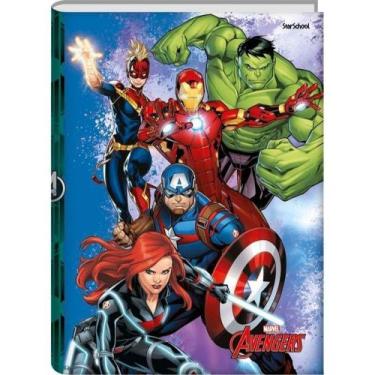 Imagem de Caderno Universitário Disney Avengers Capa Dura 80 Folhas  Starschool