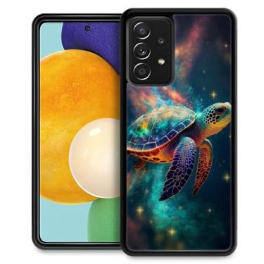 Imagem de DAIZAG Capa compatível com Samsung Galaxy A53 5G, tartaruga marinha colorida para meninos e meninas, à prova de arranhões, capa protetora personalizada para Samsung Galaxy A53 5G (6,5 polegadas)