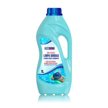 Imagem de Limpa Bordas Desengordurante de Piscina Evita Escorregdão 1 Litro Liquido