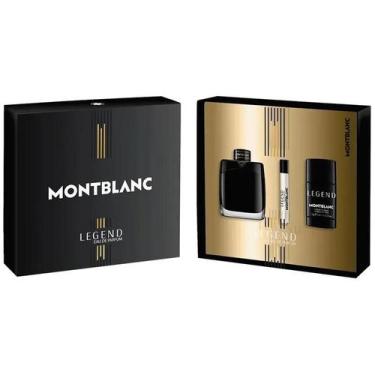 Imagem de Kit Perfume Montblanc Legend Eau De Parfum 100ml + 7.5ml + Desodorante