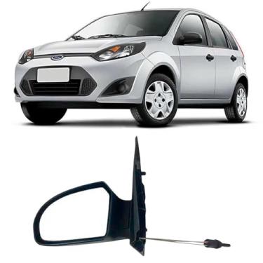 Imagem de Retrovisor Ford Fiesta 2002/2013 Hatch Sedan Esquerdo Com Controle