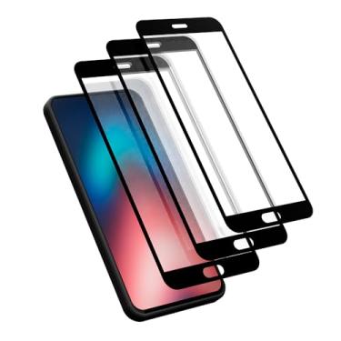 Imagem de Kit 3x Películas Compatível Samsung Galaxy J5 PRO Vidro 3D 9D Temperado Premium