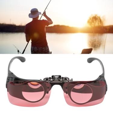 Imagem de Óculos Binoculares Mãos Livres para Pesca, óculos para Telescópio de Pesca Óculos Preguiçosos, óculos Binoculares Profissionais Com Zoom 8X, Foco Manual, Filtros CPL para Concerto