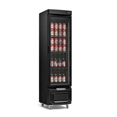 Imagem de Cervejeira Porta De Vidro Grb23evgw Gelopar Expositor Slim 228 Litros Preta 220v