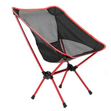 Imagem de Cadeira de pesca dobrável, fácil de transportar, cadeira ultraleve Outdoot, cadeira de acampamento em liga de alumínio, durável e forte para camping doméstico