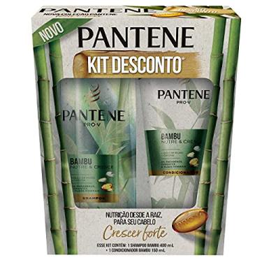 Imagem de Kit Pantene Bambu Shampoo 400ml + Condicionador 150ml