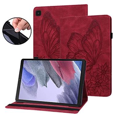 Imagem de Dteck Capa borboleta para tablet Samsung Galaxy Tab A7 Lite (2021) de 8,7 polegadas (SM-T220/225/227) - linda capa fólio com suporte para visualização de mãos livres, capa protetora leve com