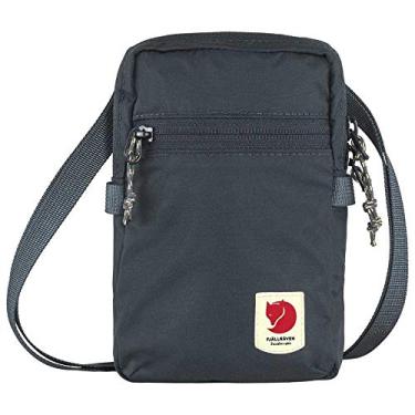 Imagem de Fjällräven Bolsa de bolso unissex High Coast - Tecido de nylon - Revestimento externo à prova d'água - Fecho com zíper ajustável azul-marinho tamanho único tamanho único
