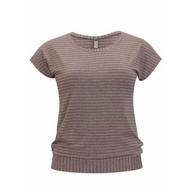 Imagem de Blusa M/J Pau A Pique Listrada Coral