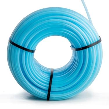 Imagem de Tubo de coleta de seiva de xarope de bordo (50 pés) - ID de 1,5 cm - Grau alimentício - Mangueira de vácuo - Linha de tubulação de rosca de árvore