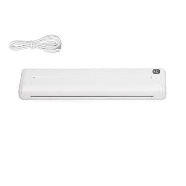 Imagem de Impressora Termica A4 Bluetooth Aplicativo Celular USB Bateria Recarre
