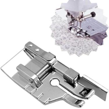 Imagem de Sapatilha Pezinho Calcador Maquina de Costura Domestica Caseira Ponto 