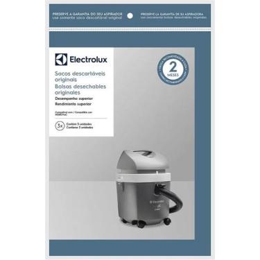Imagem de Kit c/ 3 Sacos Originais p/ Aspiradores Electrolux: Hidrovac