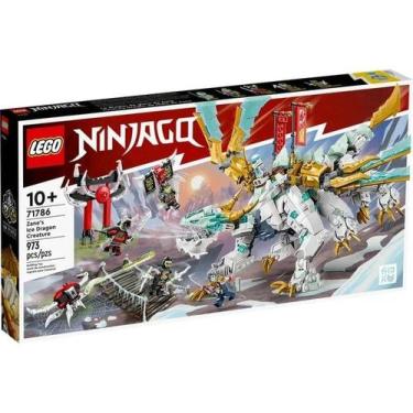 Imagem de Lego ninjago zane's ice dragon creature 973 peças (71786)