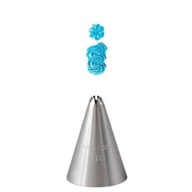Imagem de Bico para confeitar aço inox wilton - pitanga aberta * tamanhos variad