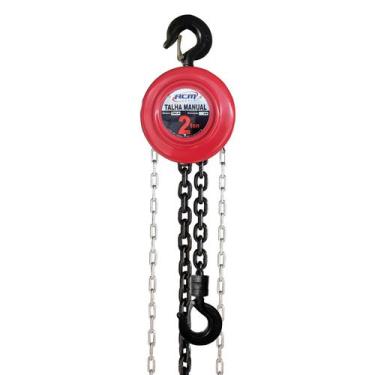 Imagem de Talha Manual de Corrente Redonda 2Ton x 3Mts TMC2000/3R ACM TOOLS
