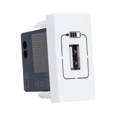 Imagem de MODULO TOMADA CARREGADOR USB 1500mA PIAL PLUS+ LEGRAND BRANCO - COD 61
