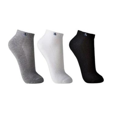 Imagem de 10 pares meias lupo au sport confort cano curto  03225, Misto, G