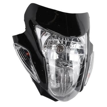 Imagem de Capa de Farol de Caveira de Motocicleta Moderna, Luz Brilhante, Proteção de Visão, Carenagem, Design de Instalação Simples para a Maioria das Motocicletas, Material de Tecnologia