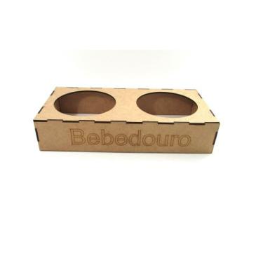 Imagem de bebedouro comedouro pet - Fina Arte artefatos em mdf