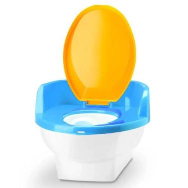 Imagem de Pinico Infantil 2x1 Com Redutor De Assento Infantil Cardoso, Azul-Amar