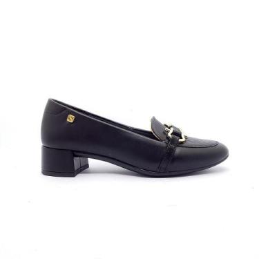 Imagem de Sapato Santinelli Feminino 1540-020, 36, Preto