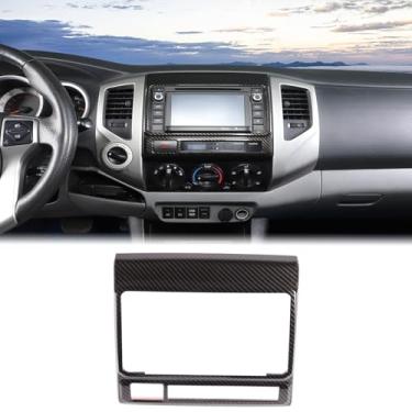 Imagem de Aunginsy Capa para painel de navegação do console central compatível com Toyota Tacoma 2011-2015, painel de controle central, navegação multimídia, painel de tela GPS, moldura decorativa, acessórios