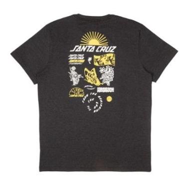 Imagem de Camiseta Santa Cruz Especial Rise and Shine - Preto-Masculino