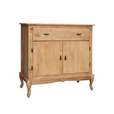 Imagem de Balcão 2 Portas + 1 Gaveta e Pés Luiz XV - Tommy Design - Meyer, Natur