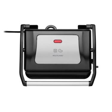 Imagem de Mini Grill Panini Gourmet 850w Com Acabamento Inox Ce122 - Multilaser,