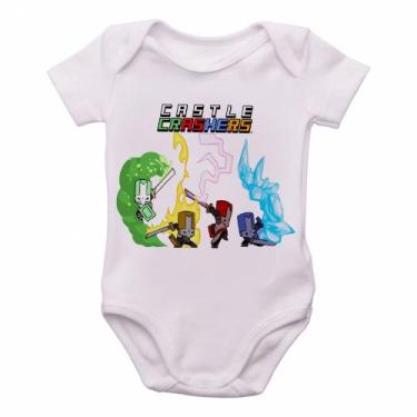 Imagem de body nenê criança roupa bebê  Castle Crashers - Empório Dutra, GG  (9-