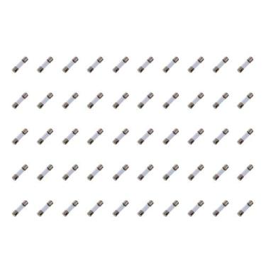 Imagem de Kit 50 Fusíveis de Vidro 5A 5mmx20mm - Fox Tools
