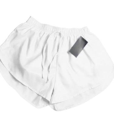 Imagem de short tactel feminino casual  saida de praia corrida shorts  academia 