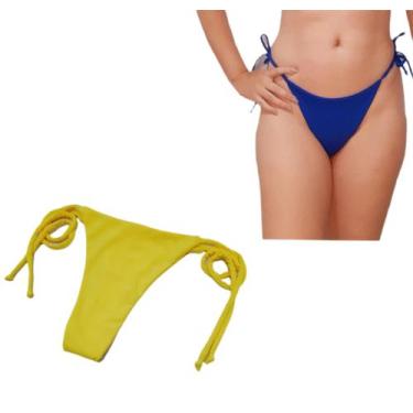Imagem de Kit com 2 Calcinha de Biquíni fio dental - DE UMA MARIA PARA OUTRA, Az