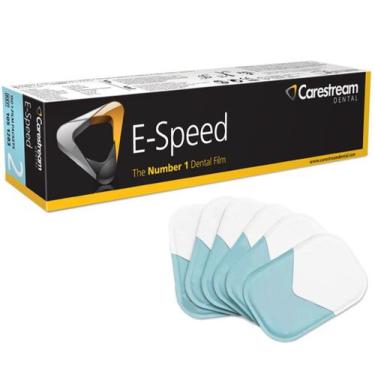 Imagem de Filme radiográfico e-speed adulto c/150 pelícluas carestream